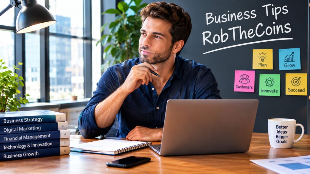 business tips robthecoins