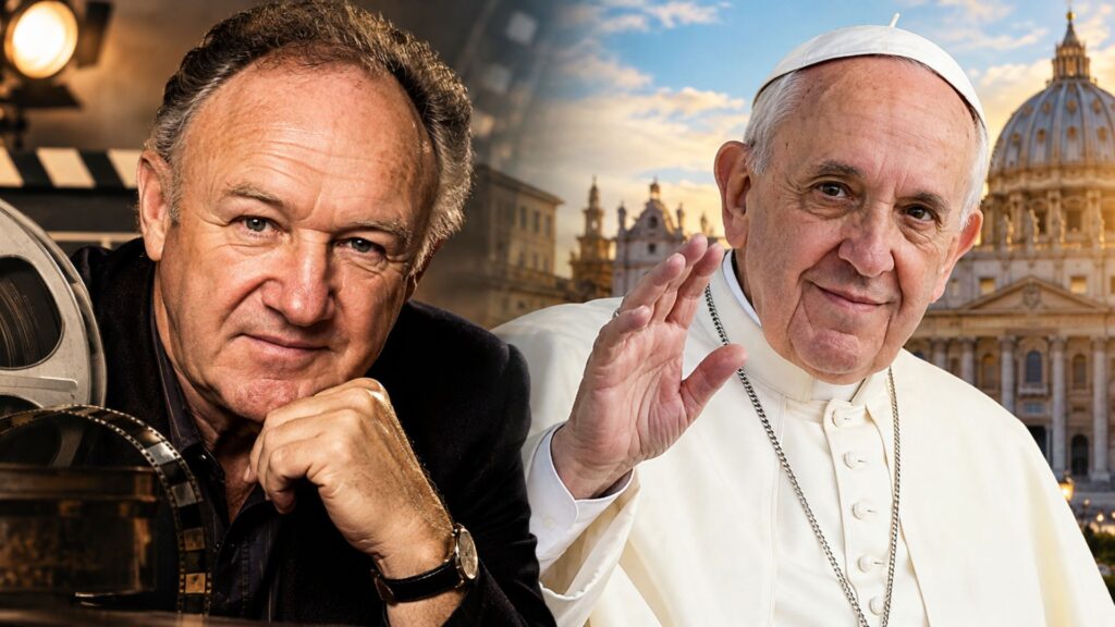 gene hackman and pope francis