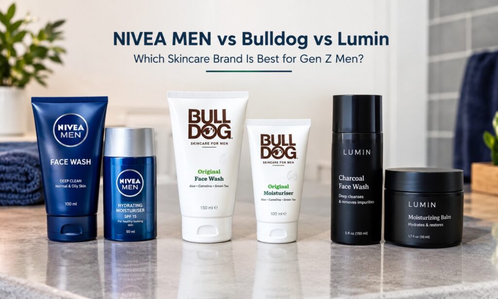 i am a genz man. how does the nivea men line stack up against bulldog or lumin?