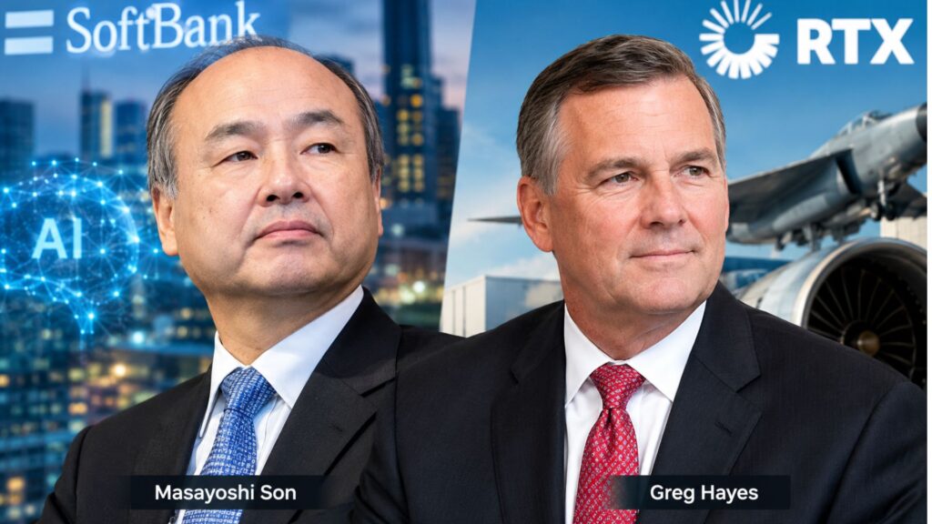 masayoshi son and greg hayes