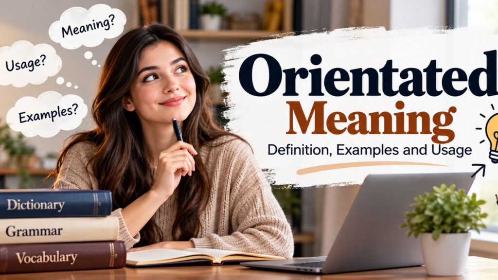 orientated meaning